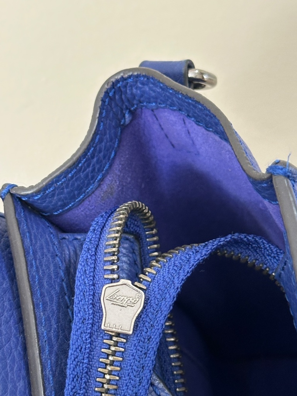 CELINE nano luggage crossbody in a limited edition blue - Picture 16 of 16